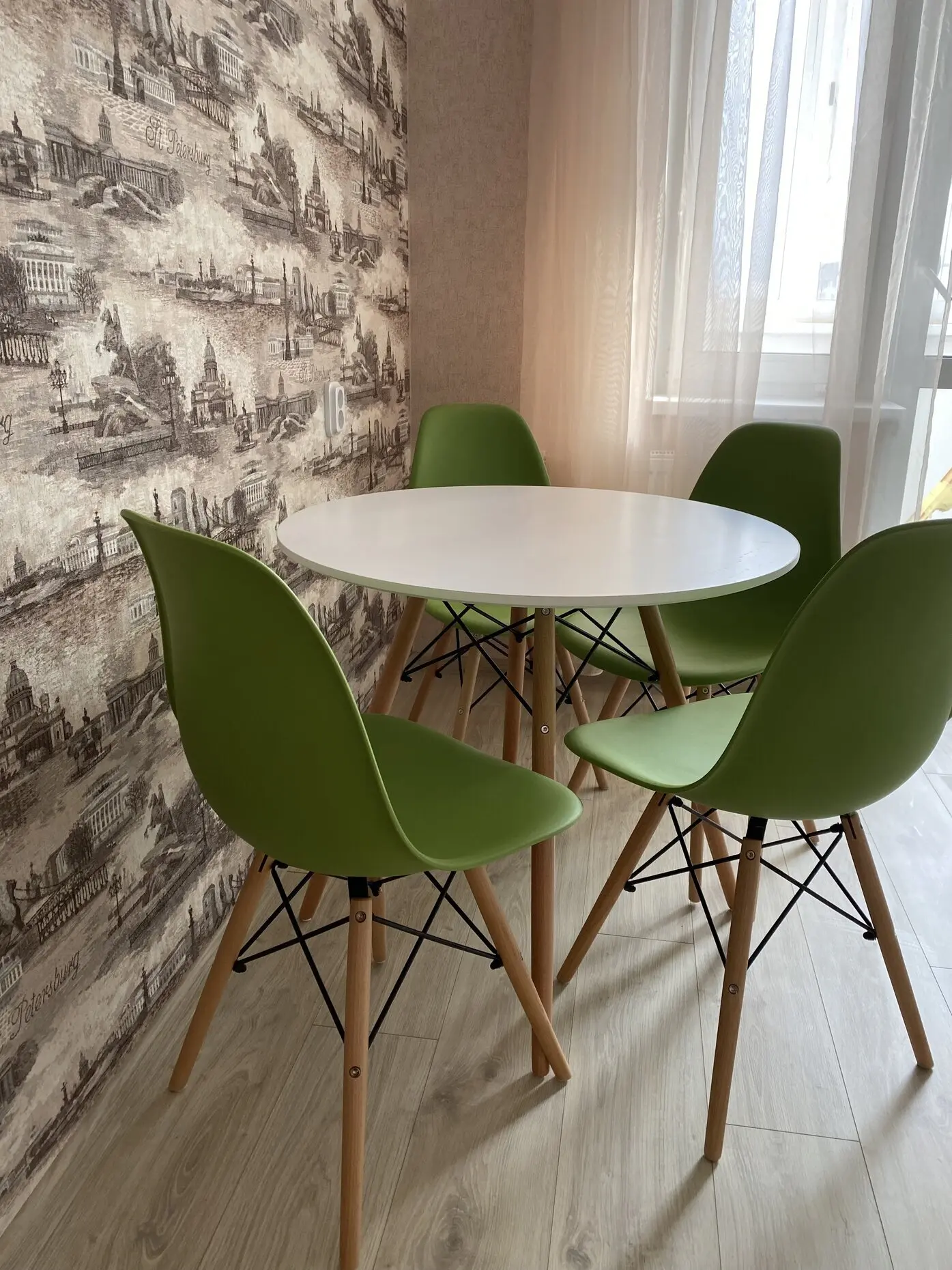 Interior of apartment for daily rent, Vitebsk, Smolenskaya St. 17