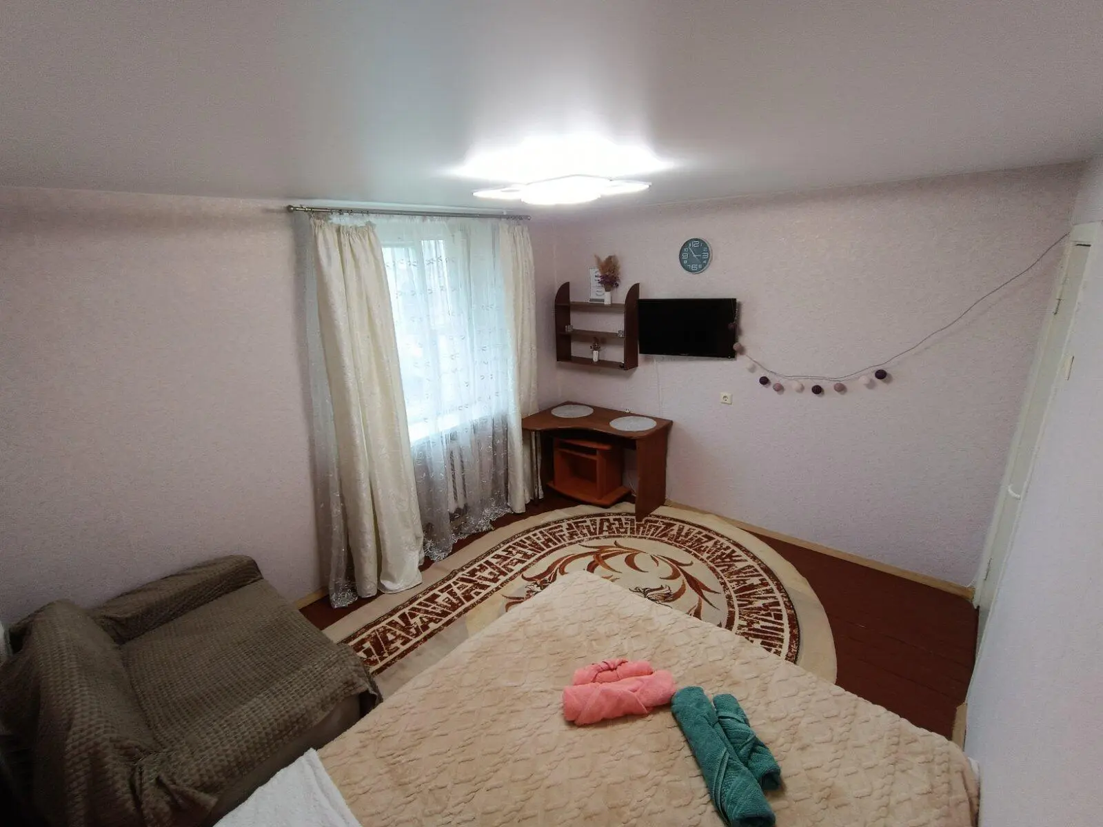 Interior of apartment for daily rent, Vitebsk, Stroitelej av.