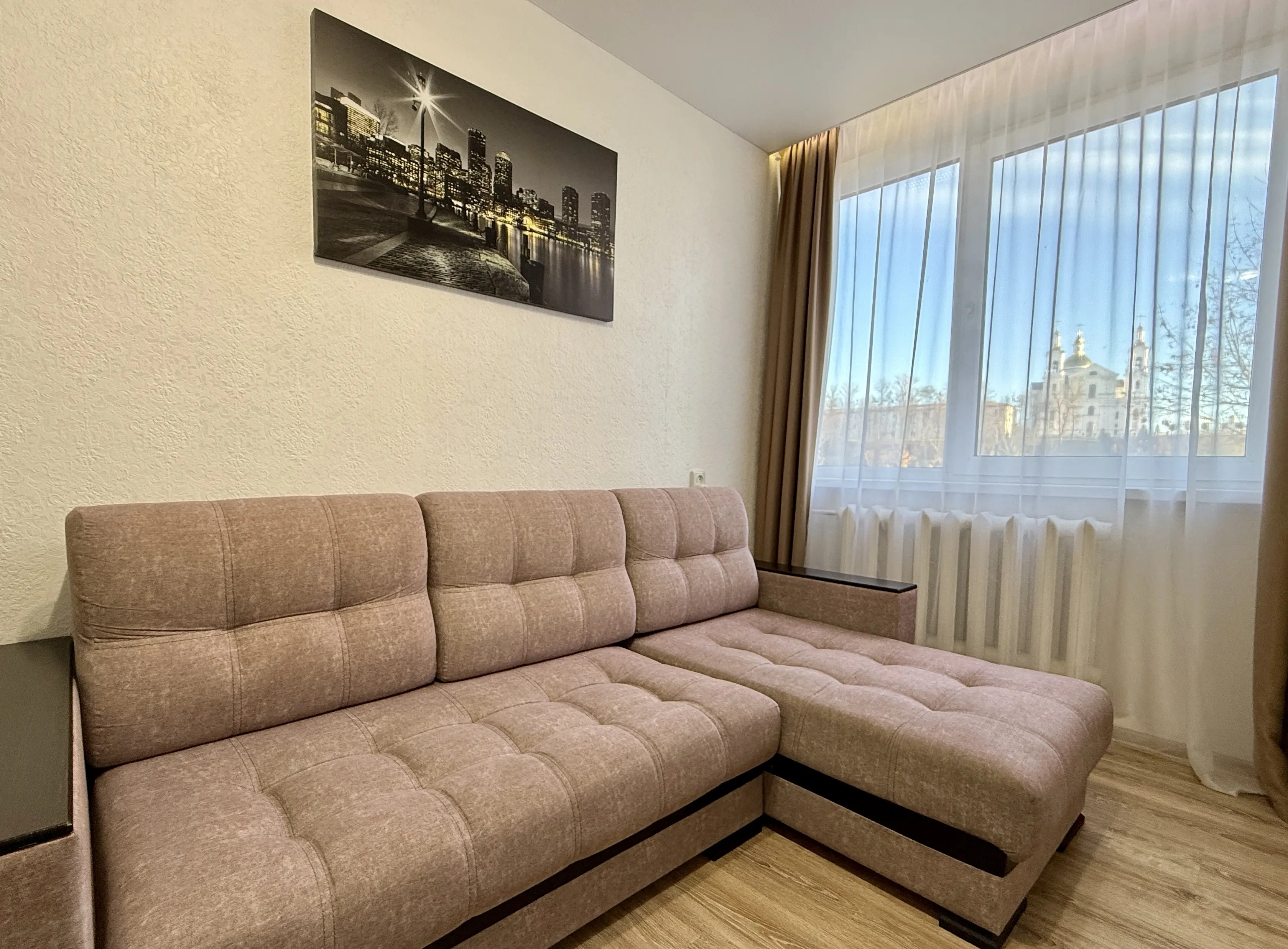 Interior of apartment for daily rent, Vitebsk, Ilyinsky St. 37/1